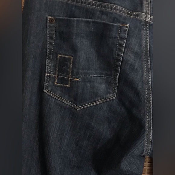 Eddie Bauer Flannel Lined Jeans Distressed Worn Size 12 - Picture 4 of 7